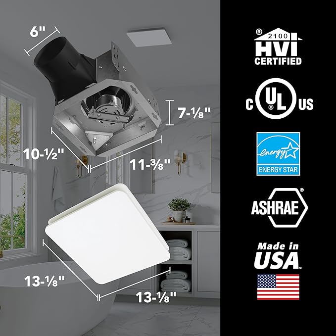 EVOLVE Premium Bathroom Exhaust Fan - Image 4