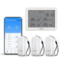 eMylo WiFi Hygrometer Thermometer 4 Pack, Smart Digital Indoor Temperature by eMylo