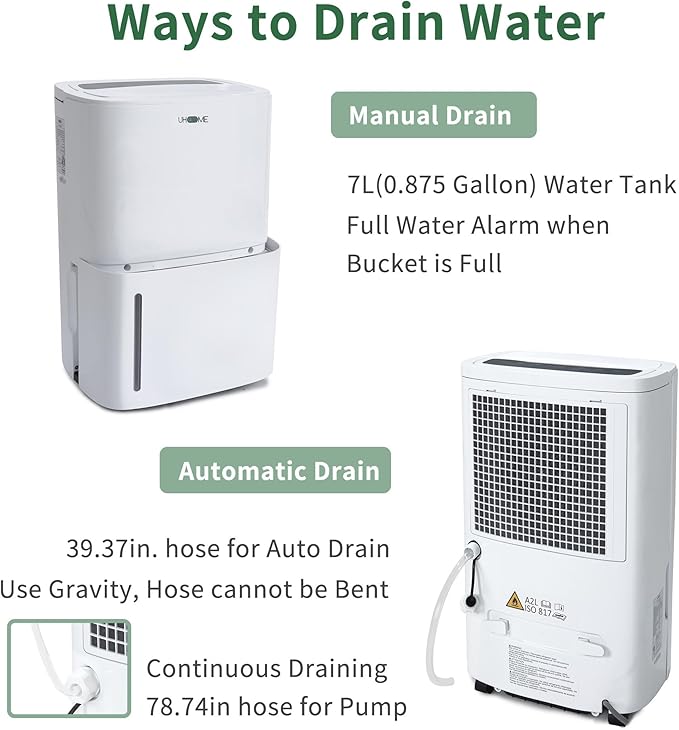 Uhome Dehumidifier 150 Pints - Image 3