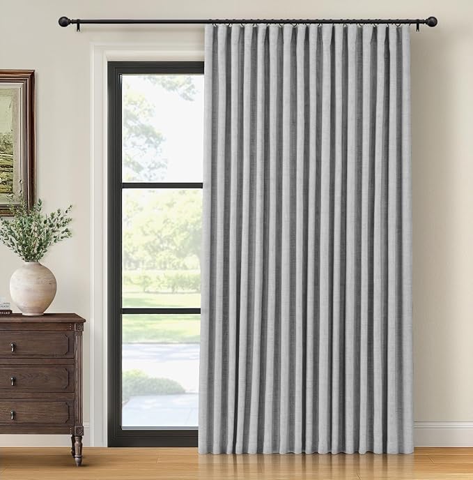INOVADAY Thermal Sliding Door Curtains 100% Blackout Curtains by INOVADAY