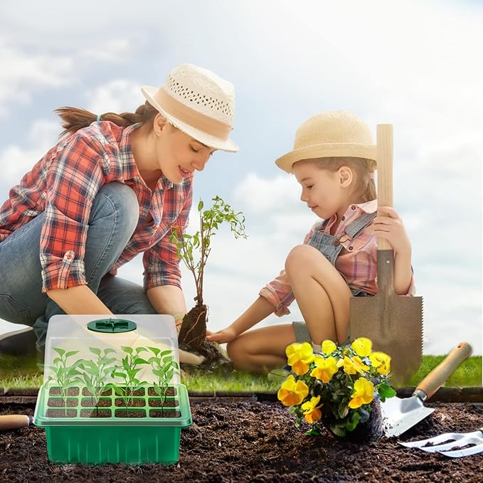 Lunies 6 Packs Seed Starter Tray - Image 2