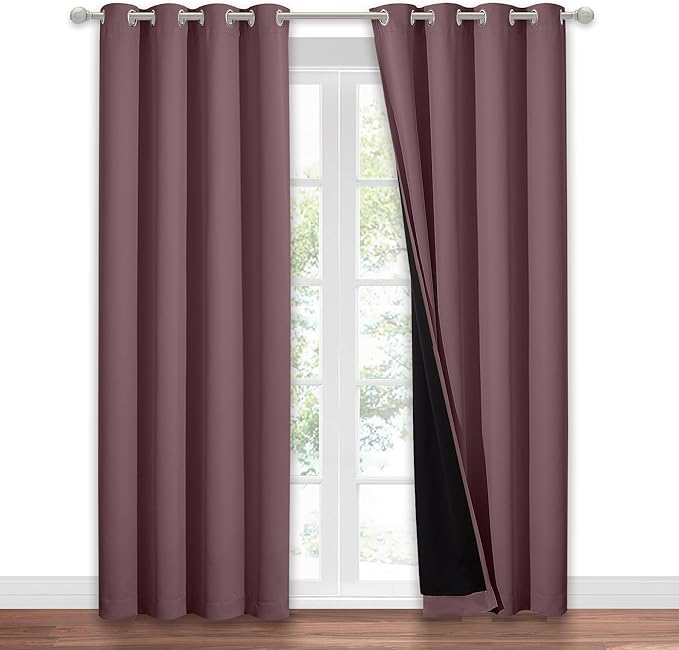 NICETOWN Total Shade Patio Door Curtain - Image 2