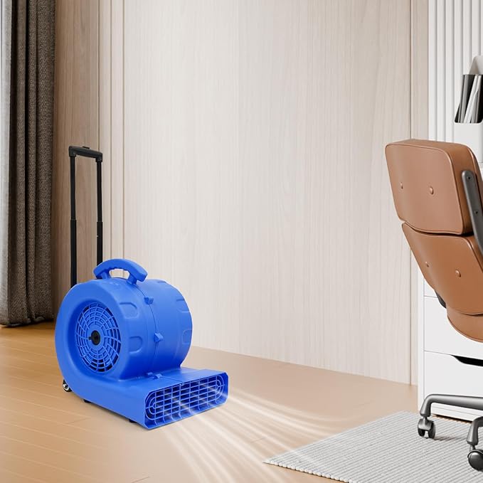 750W Multi-functional Floor Dryer, Powerful All-Copper Motor, 3 Adjustable - Image 2