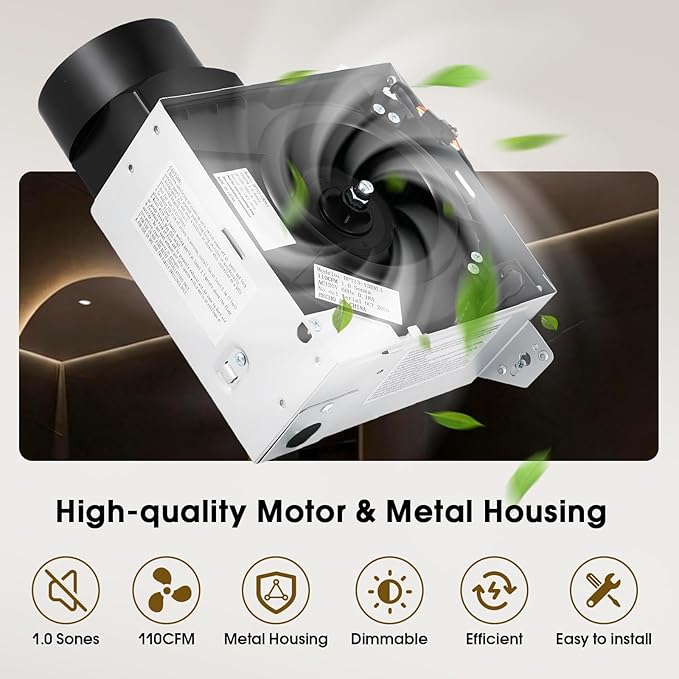 FEITON Bathroom Exhaust Fan - Image 5