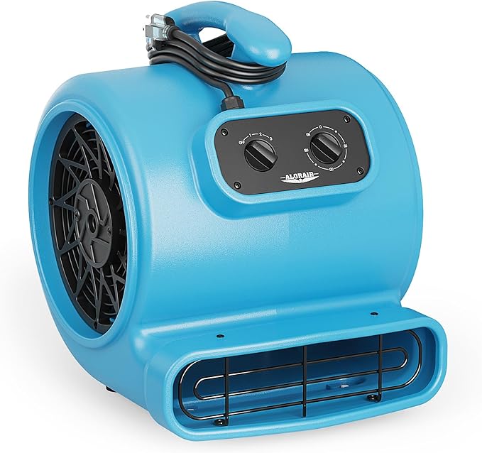 ALORAIR 1/3 Hp 2000 CFM Floor Drying Fan, Timer Air Mover Blower Fan by ALORAIRSOLUTIONSINC0J0DC