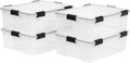 IRIS USA 41 Quart WEATHERPRO Plastic Storage Box by IRISUSA