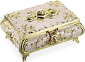 Hipiwe Jewelry Storage Chest Rectangular Keepsake Storage Box Trinket by Hipiwe