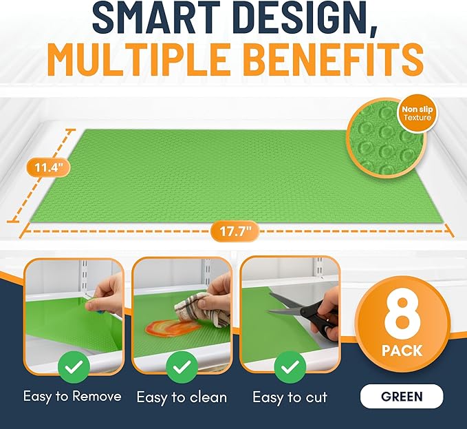 Refrigerator Liners for Shelves by Linda’s Essentials - Image 2