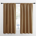 NICETOWN Kitchen Curtains, Short Blackout Drapes, Thermal Insulated Blackout by NICETOWN