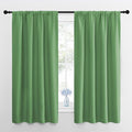 NICETOWN Blackout Curtains for Living Room, Froest Green, 2 Panels, 42 by 63 by NICETOWN
