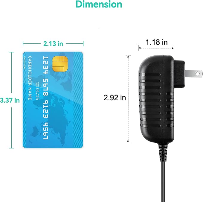 AC DC Adapter Charger for Jafanda JF100 JF 100 Air Purifiers for Home Bedroom - Image 3