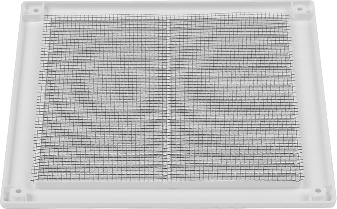2-Pack 8" x 8" Square Air Vent Cover – White Plastic Vent Deflector - Image 9