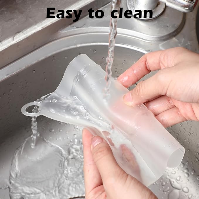 2 Pieces Floor Drain Cover Silicone Tub Stopper, 6x6 Inch Anti-Odor Deodorizing - Image 7