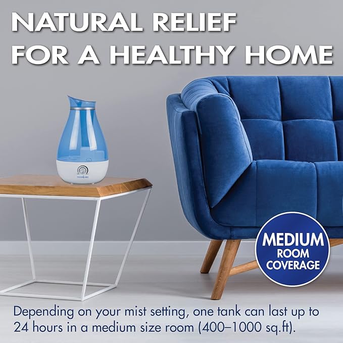 HealthWise Cool Mist Ultrasonic Humidifier | - Image 4