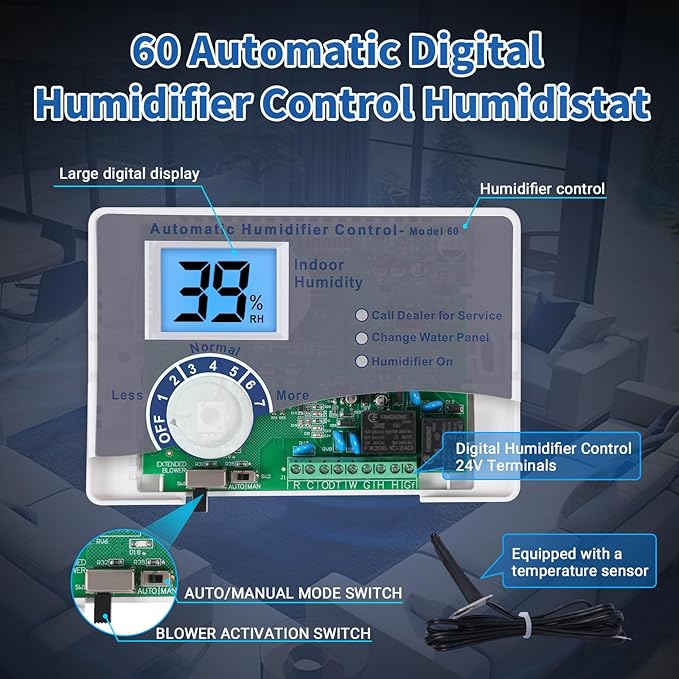 60 Humidifier Control Humidistat - Image 3