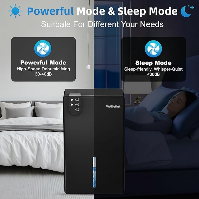 Dehumidifier for Home Small Dehumidifiers for Basement, Auto Shut-Off, Sleep - Image 4
