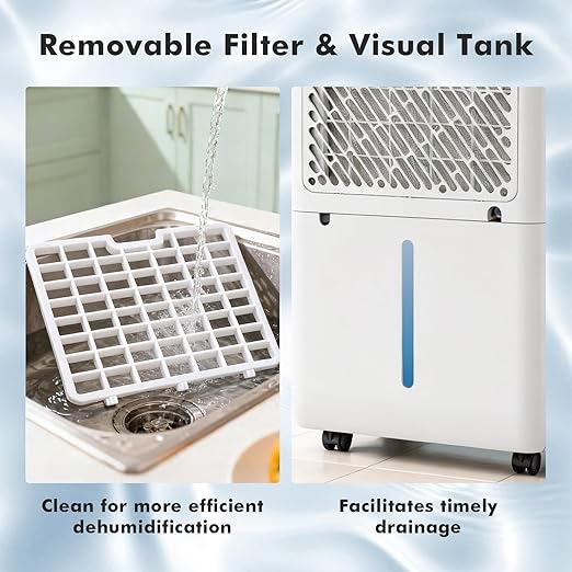NEWBULIG 50Pints Dehumidifier - Image 7