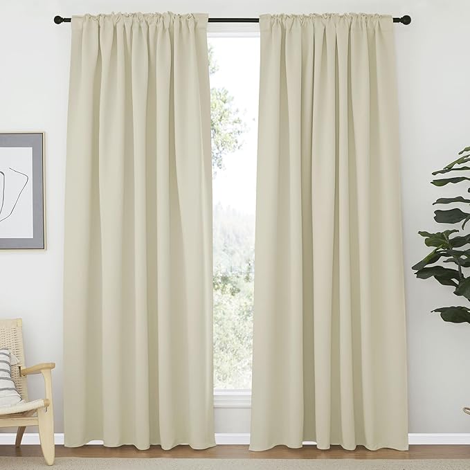 NICETOWN Blackout Curtain Panels Window Draperies by NICETOWN