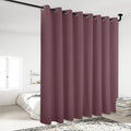NICETOWN Lower Noise Room Divider Curtain Screen Partitions, Dry Rose, 1 Panel by NICETOWN