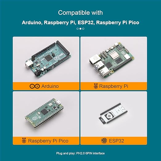 BME680 Environmental Sensor | 4-in-1 Temp Humidity Pressure Gas Detector | - Image 3