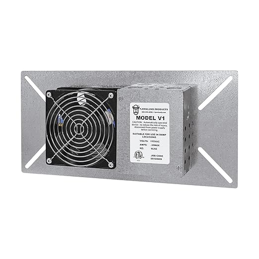 Tjernlund V1 UnderAire Crawlspace Ventilator Fan Moisture Mold Reducing - Image 4