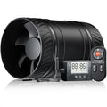 4 Inch Inline Duct Fan with Humidity Sensor and Remote, Upgraded 6-speed by ONVEAN