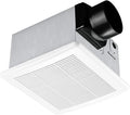 Tech Drive Bathroom Exhaust Fan 90 CFM 1.5 Sone, Very Quiet Ceiling Mounted by TechDrive