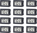 12 Pack Pgzsy Mini Small Digital Electronic Temperature Humidity Meters Gauge by Pgzsy