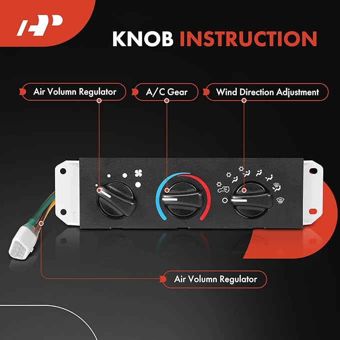 A-Premium HVAC Heater Climate Control Panel Compatible - Image 3