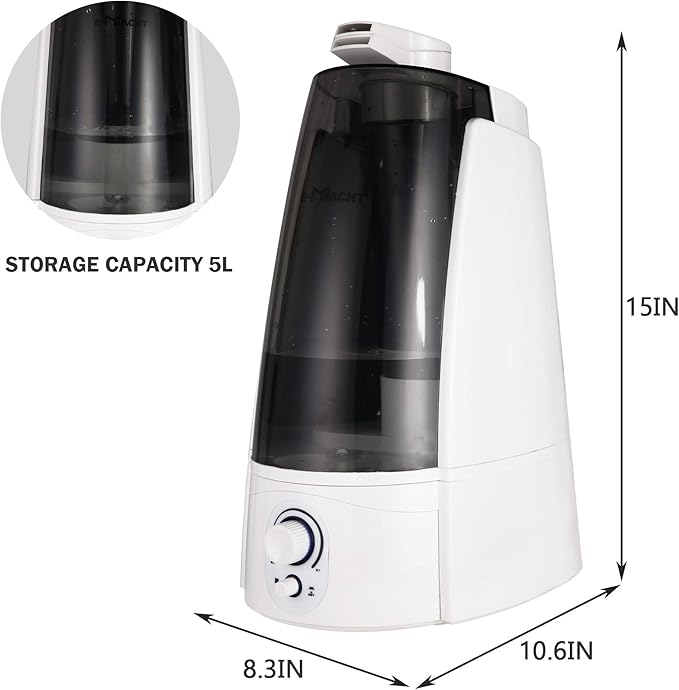 TRY & DO Plant Humidifier Indoor Double Nozzle Multi Air Humidifier - Image 6