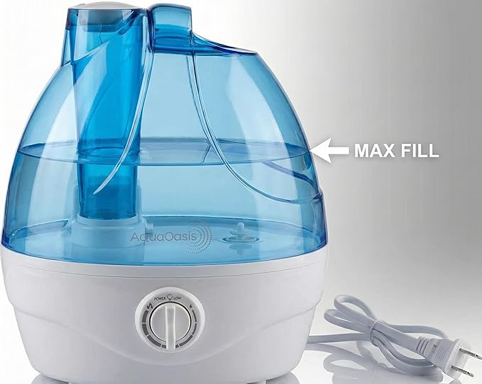 AquaOasis® Cool Mist Humidifier Quiet Ultrasonic Humidifiers - Image 5