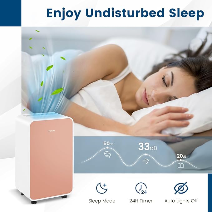 COSTWAY 2500 Sq. Ft Dehumidifier - Image 8