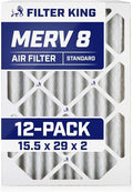 Filter King 15.5x29x2 Air Filter Dust & Allergy Control AC Furnace Filters by FilterKing