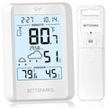 Indoor Outdoor Thermometer Wireless Weather Station by Bettsparks