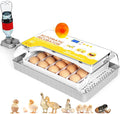 Sailnovo Egg Incubator, 20-60 Eggs Fully Automatic Poultry Hatcher Machine by Sailnovo