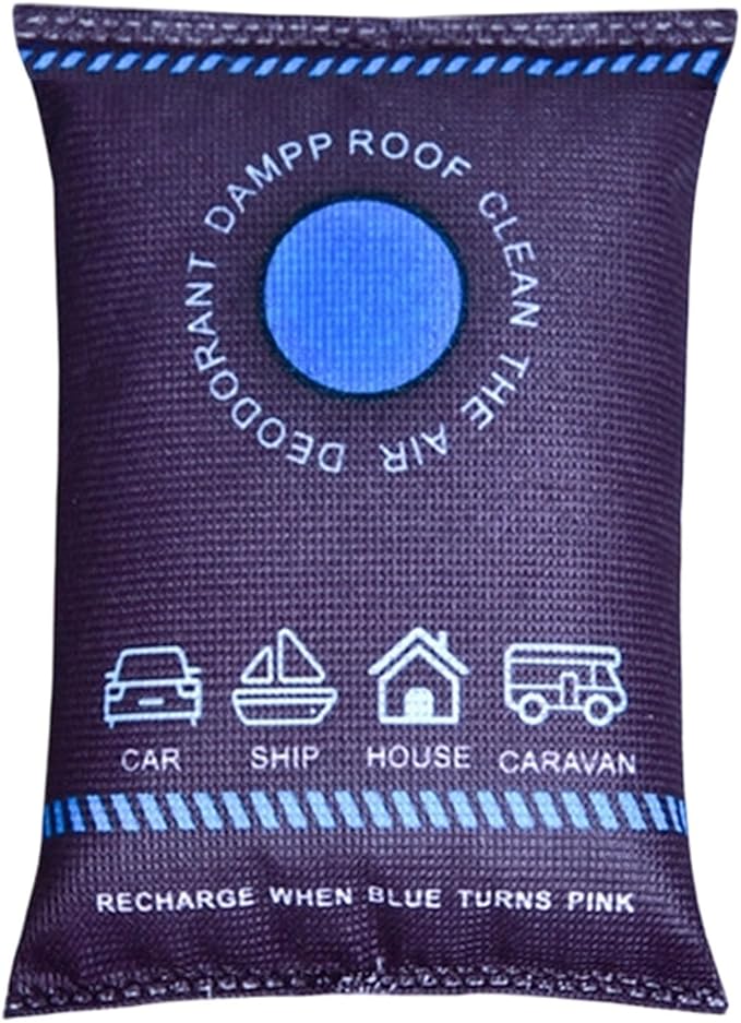 Reusable Dehumidifier Bags, Silica Gel Moisture Absorber, Microwave Rechargeable by Unknown