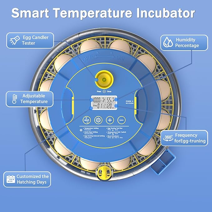 18-36 Eggs Incubators for Hatching Eggs - Image 7