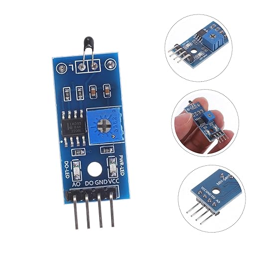 HOMSFOU 10pcs Light Control Photoresistor Relay Sensor Modules Pin Light - Image 9