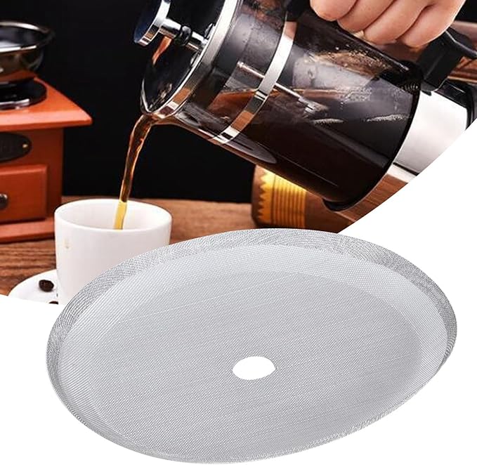 304 Stainless Steel Coffee Filter Mesh 5Pcs Set Portable Detachable Coffee Pot - Image 7