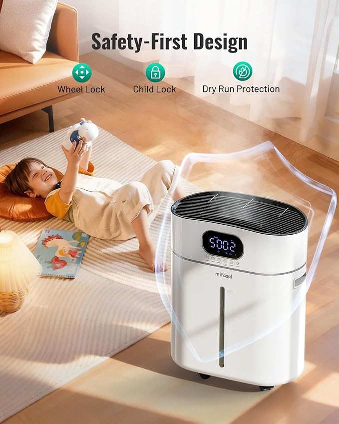Humidifier Large Room Warm and Cool Mist, 3.2Gal/12L Humidifiers - Image 7