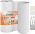 OcePor Non-Adhesive Drawer and Shelf Liner 12IN x 30FT, Non Slip Cabinet and by OcePor