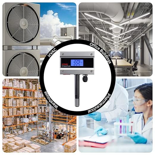 Rotronic Temperature and Humidity Transmitter curometer Wall Mount - Image 6