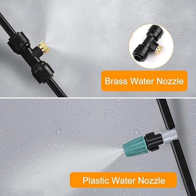 Brass & Black Misting Nozzles Kit - Image 5