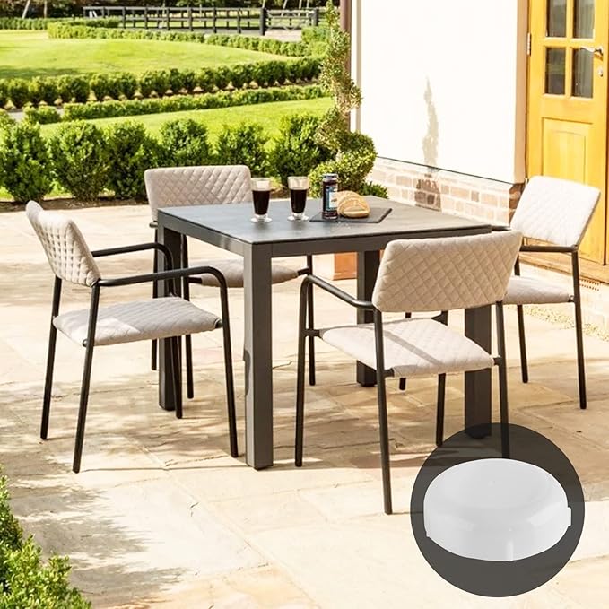 Biaungdo 24 Pack 1.5 Inch Wrought Iron Patio Furniture Feet, Patio Furniture - Image 6