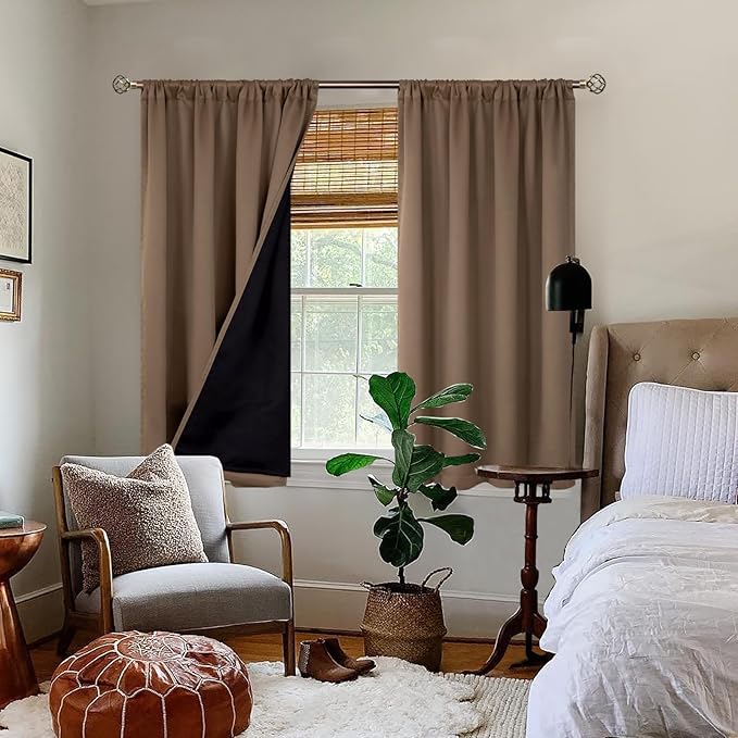 BGment Thermal Insulated 100% Blackout Curtains - Image 2