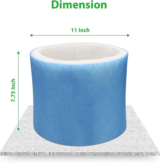 Smilyan 2 Pack Upgraded Blue Mesh HC-14 Humidifier Replacement Wicking Filter E - Image 5