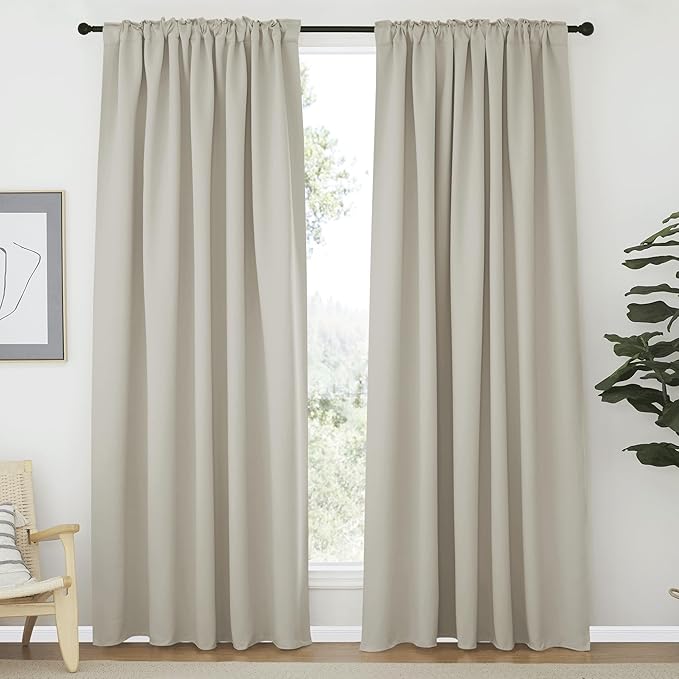 NICETOWN Vertical Blinds Window Curtain Panels - Image 2