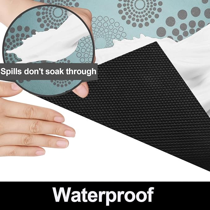 AiBOB Waterproof Under Sink Mat, Absorbent Quick Dry Sink Liners Protect - Image 2