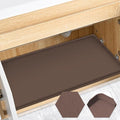 Waterproof Under Sink Mat 34" x 22", Silicone Cabinet Liner, Rubber Protector by FORWOS