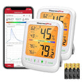 ThermoPro Bluetooth Hygrometer Thermometer, 260FT Wireless Remote Temp and by ThermoPro
